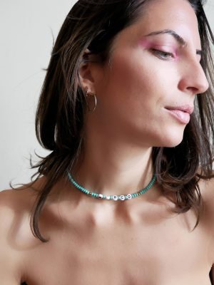 Alternative view of Collana con Perline Colorate Personalizzabile – Personalizza il Tuo Stile con un Tocco Unico