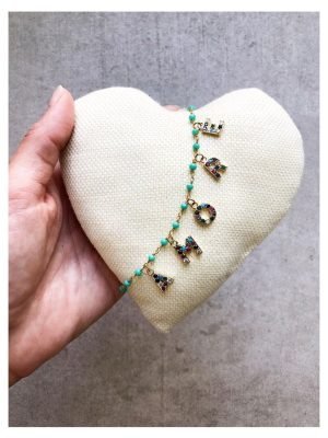 Collana Rosario con Lettere