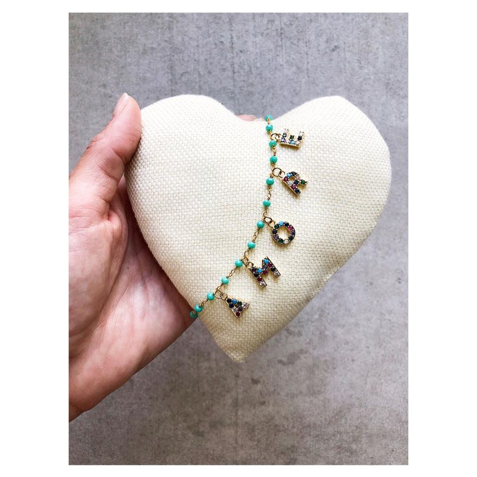 Collana Rosario con Lettere