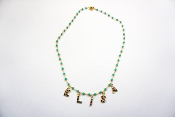 Collana Rosario con Lettere - immagine 3