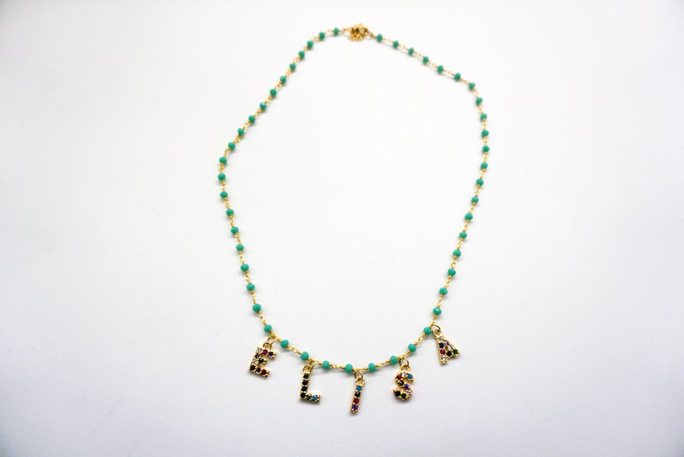 Collana Rosario con Lettere - immagine 3