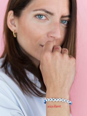 Alternative view of Bracciale con Perline Colorate