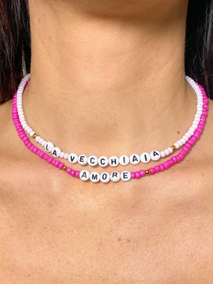 Collane con perline colorate personalizzate Big Eyes Creations