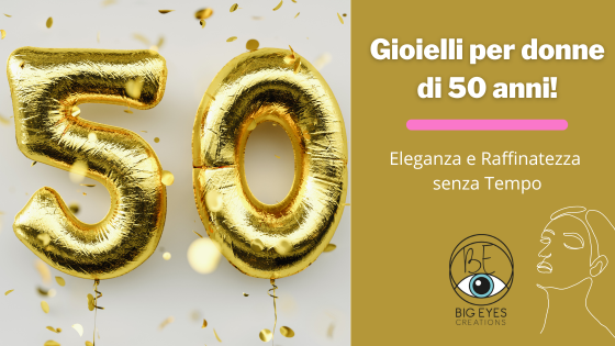 foto con palloncini 50 anni piú testo