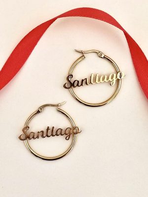 Orecchini Diana in Acciaio