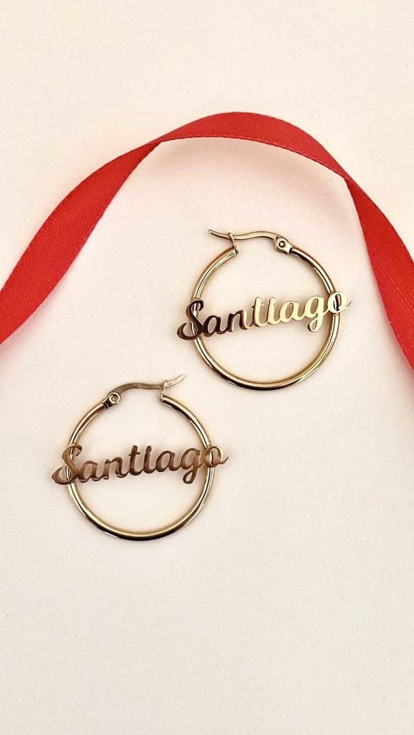 Orecchini Diana in Acciaio