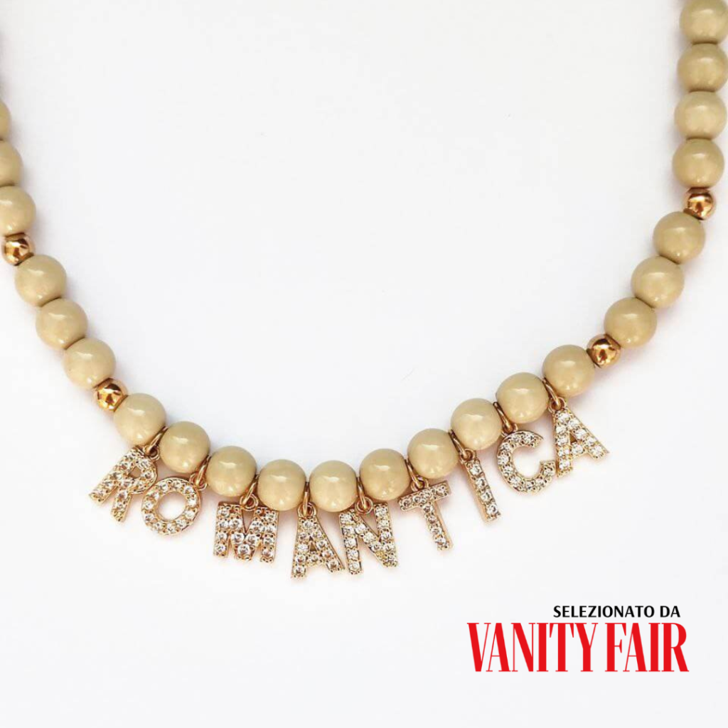 Collana personalizzabile co perline