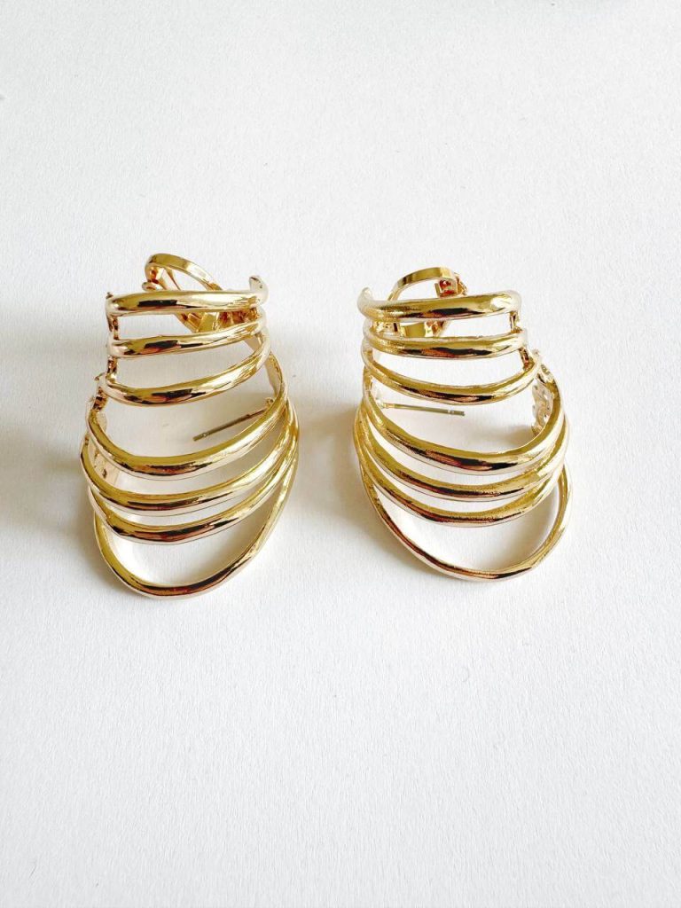 Foto orecchini dorati