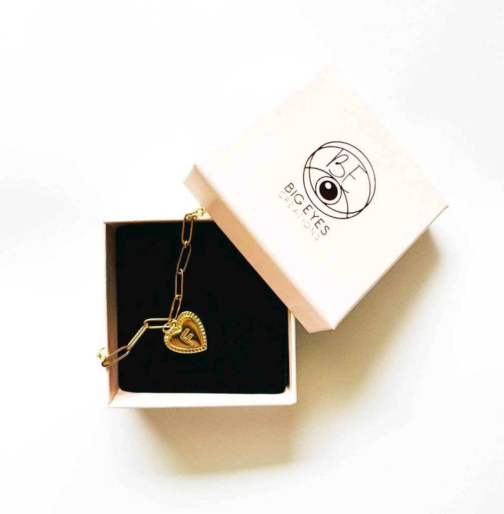 collana con cuore personalizzato