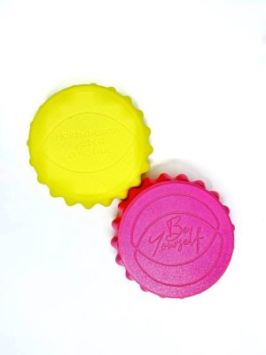 Immagine di 2 box regalo giallo e fucsia di big eyes creations