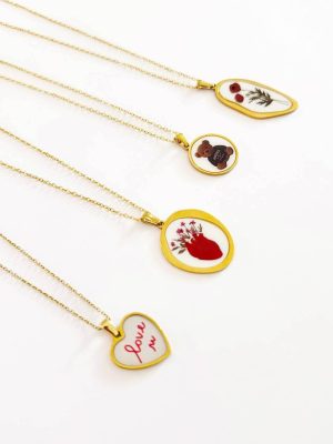 Alternative view of Collana Golden Emotions