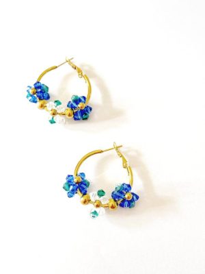 Alternative view of Orecchini Petali di Luce