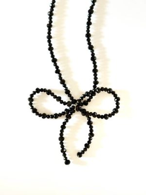 Alternative view of Collana Black Ribbon