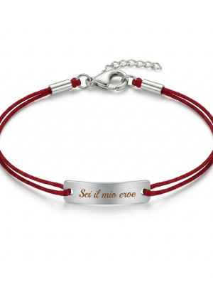 Alternative view of Bracciale Portami con Te (Uomo)